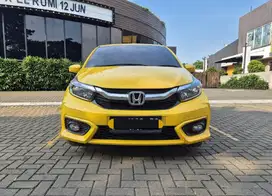 HONDA BRIO E 1.2 AT MATIC 2022 KUNING, LOW KM 29RB
