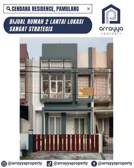 DIJUAL RUMAH 2 LANTAI DI CENDANA RESIDENCE 'DM36'