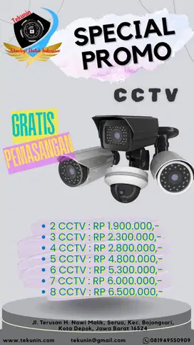 Paket Pemasangan CCTV 2 Channel