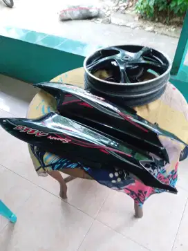 jual velk yamaha mio dan body mio thn 205