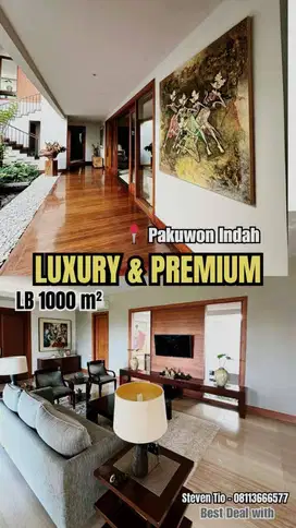 Rumah Luxury  Premium 2 Lantai (Arsitek Budi Harmunanto) Pakuwon Indah