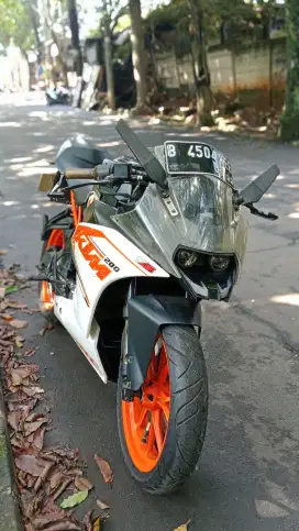KTM 200 RC tahun 2017 surat lengkap