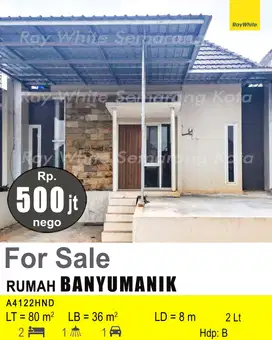 DIJUAL RUMAH DI BANYUMANIK A4122