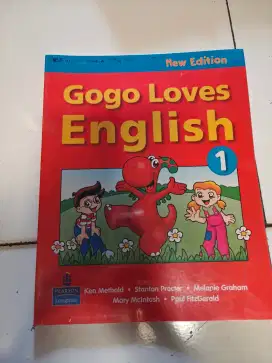 BUKU PELAJARAN SECOND / BEKAS KELAS 1 GOGO LOVE ENGLISH