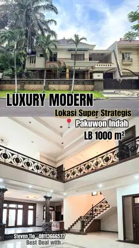 Rumah Megah dan Eksklusif dengan lokasi Prestisius di Kawasan Elite