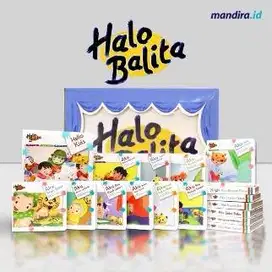 ORIGINAL Buku Halo Balita Mandira Board book