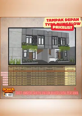 RUMAH MURAH DI WARAKAS JAKARTA UTARA