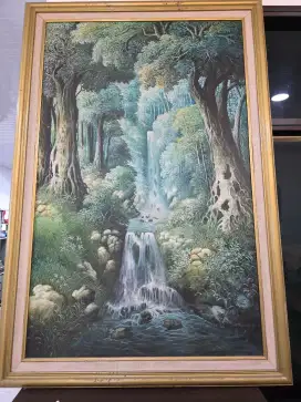 Lukisan Bali Pemandangan 82cm x 132cm