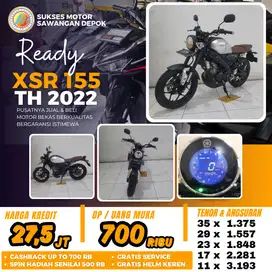 PROMO CASH KREDIT YAMAHA XSR 155 THN 2019 UNIT MULUS BERGARANSI