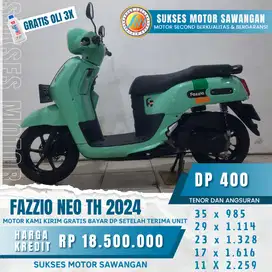 DI JUAL YAMAHA FAZZIO NEO TH 2024 CASH KREDIT ATAU TUKAR TAMBAH