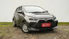 AGYA G 1.2 CVT AT - GARANSI 1 TAHUN - BEBAS LAKA BANJIR - KD