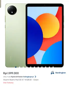 REDMI PAD SE8 BISA CICILAN TANPA KARTU KREDIT