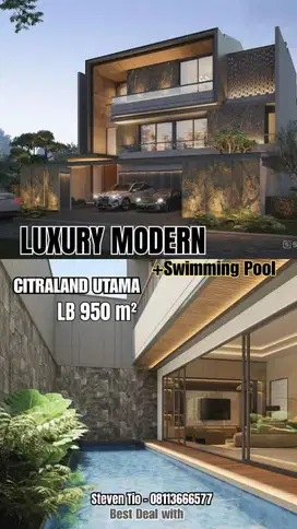 HOT NEW LUXURY HOUSE Open Space Style, Citraland Utama