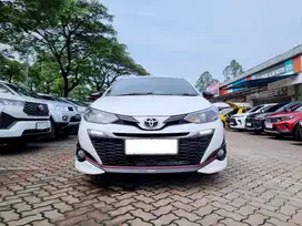 TOYOTA YARIS S TRD 1.5 AT MATIC 2018 PUTIH, LOW KM 55RB