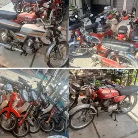 Yamaha-Honda-Suzuki U5/U7, RS100, L2G, A100, C70, V75, V80