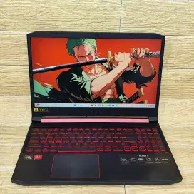 Laptop 2nd GM ACER NITRO 5 AMD Ryzen 5 3550H RAM 8GB SSD 256GB RX 560X