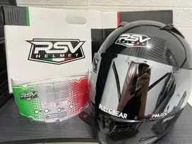 RSV HELMET FF500 CARBON LIKE NEW INCLUDE BOX & VISOR IRIDIUM!!!