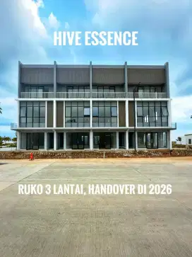Ruko 3 lantai di Kawasan kota mandiri baru park serpong 400 hektar