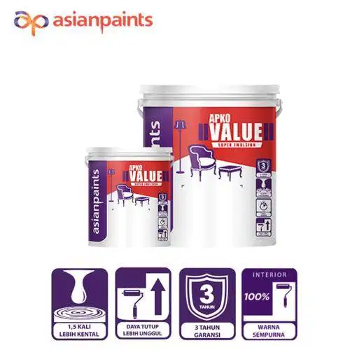 Asian Paints Cat Interior APKO Value Super Emulsion 25 Kg