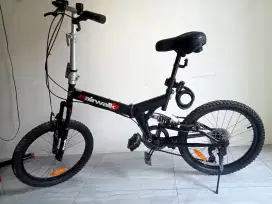 Sepeda Lipat Ace Hardware Airwalk Black