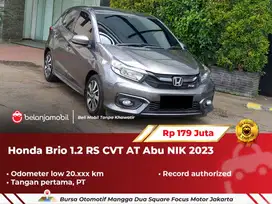 [ TANGAN PERTAMA ] Honda Brio 1.2 RS CVT AT Abu 2023 2024