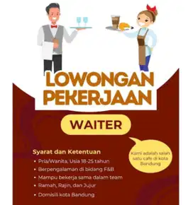 Dibituhkan karyawan segera