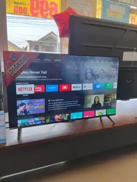 TV TCL 43″ LED Android – Mulus, Smart TV Siap Pakai!