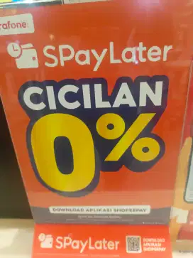 Cicilan tanpa DP 0% pakai Shopee payleter x extra