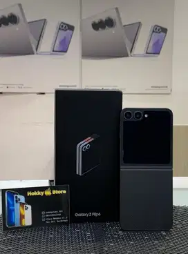 Samsung galaxy Zflip 6 ram 12/512gb karbon garansi Agustus 2025