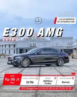 Mercedes Benz E300 AMG 2018 AMG 520i Mercy E350 2019 E250 2017