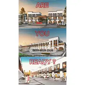 Ruko Alfresco Pertama Gading Serpong Limited Unit MAGGIORE SIGNATURE