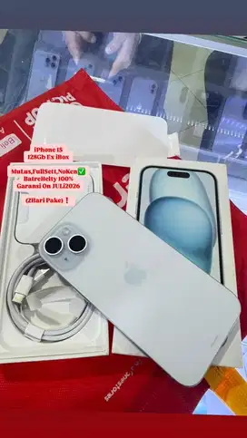 iphone15 internal 128Gb Ex ibox