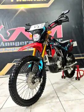 Kawasaki KLX 150 BF SE EXTREME RED TH 2018 Odo 7rb super keren