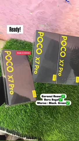 PoCo X7Pro Ram 12/512Gb