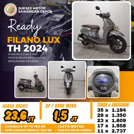 CASH KREDIT YAMAHA GRAND FILANO LUX TH 2024 UNIT MULUS BERGARANSI