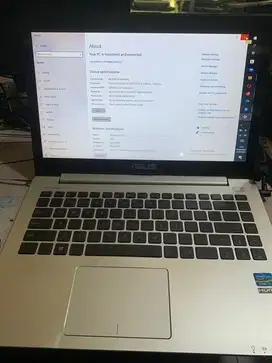 Laptop asus core i5 touchacree ssd256gb