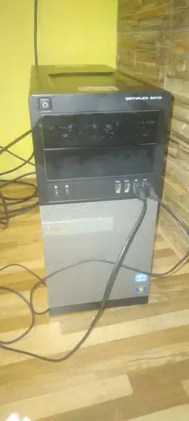 1 Set PC Dell + monitor Murah tinggal pakai