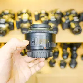 Lensa Yongnuo 50mm 1.8 for Canon No Box
