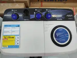 Mesin Cuci Aqua 8 KG Bisa Kredit