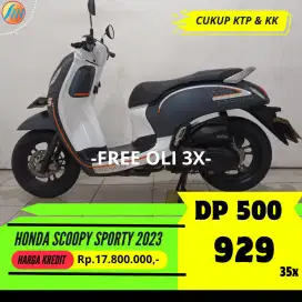 DP 500RIBU KREDIT HONDA SCOOPY SPORTY 2023 ANGSURAN SANGAT RINGAN