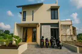 Villa Minimalis 3 Kamar, Pusat Kota + Kolam Renang