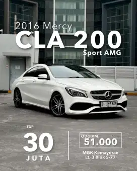 Mercedes-Benz CLA 200 AT 2017 Bensin