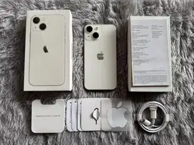 Iphone 13 Mini 256GB Starlight BH 94% Ex Garansi iBox
