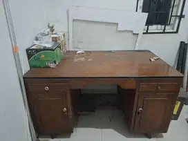Meja Kerja Jati Bekas