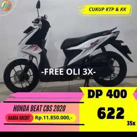 JUAL CEPAT HONDA BEAT CBS 2020 CASH KREDIT SEKEN BERGARANSI FREE OLI