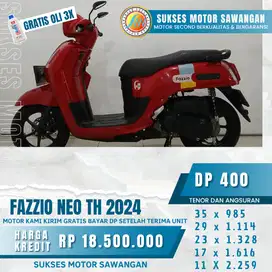 Terima tuker tambah dengan motor lama anda guys FAZZIO NEO TH 2024