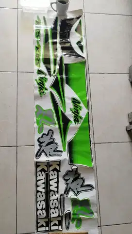 Stiker Ninja RR old SE, 2008, KIS