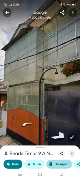 Jual rumah tinggal 3 lantai di Pamulang permai 2 lok sangat strategis