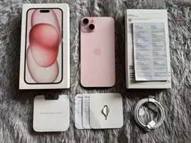 Iphone 15 Plus 256GB Pink BH 99% Ex Garansi iBox