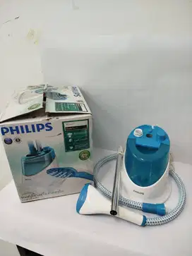STEAMER SETRIKA UAP PHILIPS BIRU MUDA
